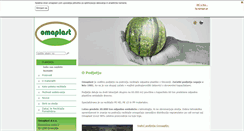 Desktop Screenshot of omaplast.com